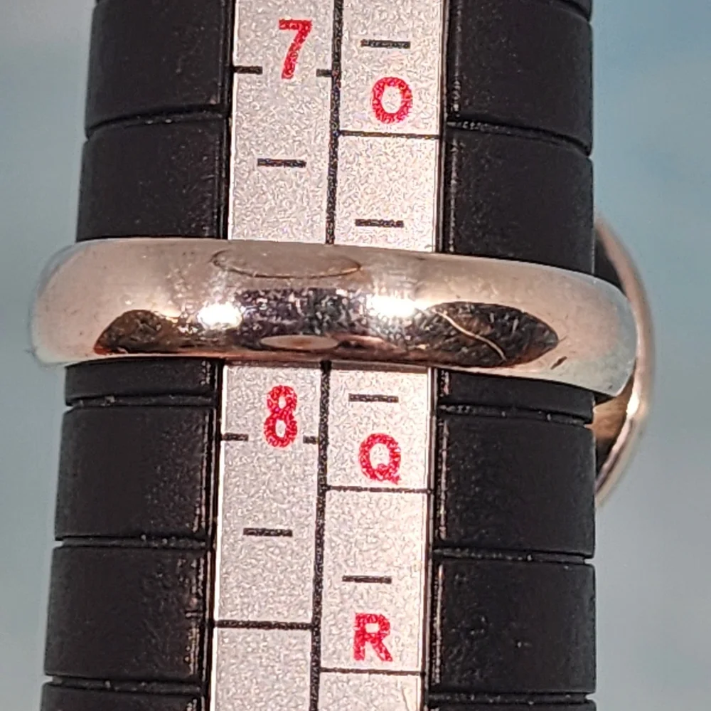 Vintage Sterling Spiral Ring - Picture 2 of 5